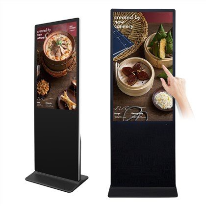 Exhibició publicitària de peu