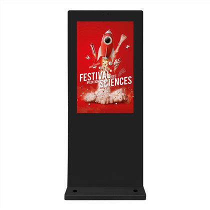 Pantalles de visualització de publicitat digital exterior