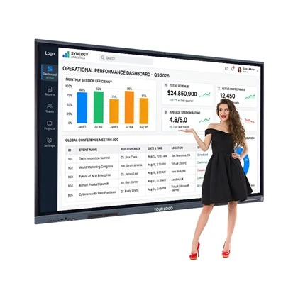 Pissarra interactiva intel·ligent amb projector